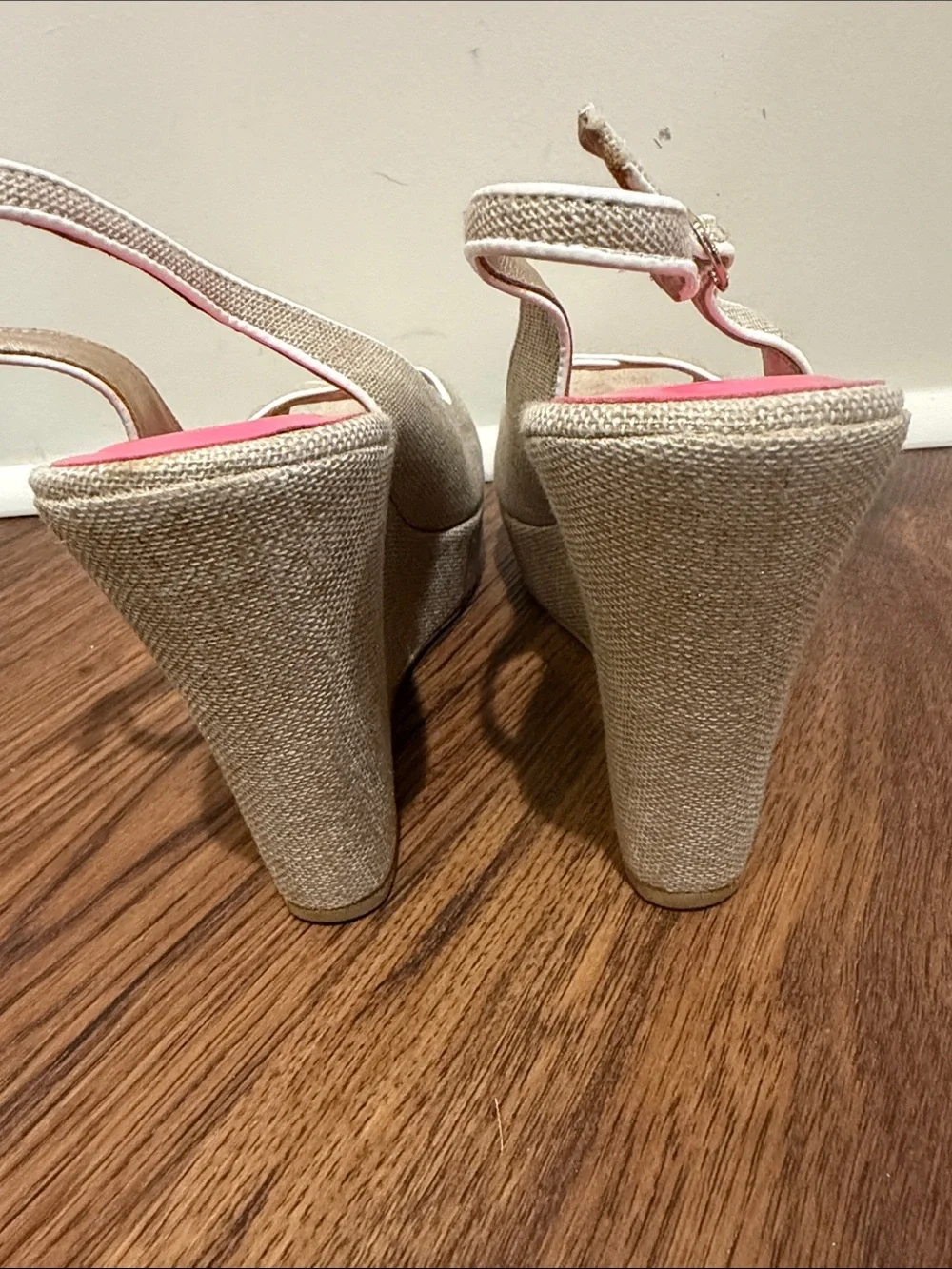 Tory Burch Picture Perfect Espadrille tan with gold fleck